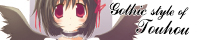 Gothic style of Touhou